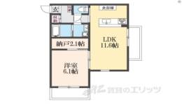 シャルレ９番館　　間取り図面