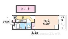 レオパレス武庫川東間取り図面