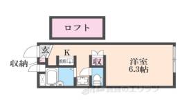 レオパレス猪名川間取り図面