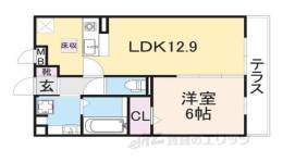 Ｄ－ｒｏｏｍフェニックス武庫川東間取り図面