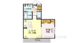 Ｄ－ｒｏｏｍフェニックス武庫川東間取り図面