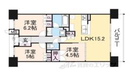 ザ・京都レジデンス四条河原町間取り図面