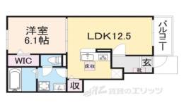 ヒカルサ彦根市松原町間取り図面