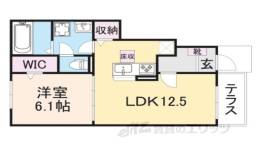 ヒカルサ彦根市松原町間取り図面