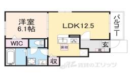 ヒカルサ彦根市松原町間取り図面