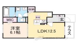 ソレイユカヤノⅥ間取り図面