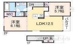 ソレイユカヤノⅥ間取り図面