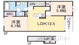 ソレイユカヤノⅥ間取り図面