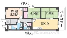 ＦＯＮＴＡＩＮＥ東園田間取り図面