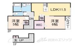 サンクラウドA間取り図面