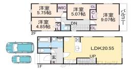 貸家間取り図面