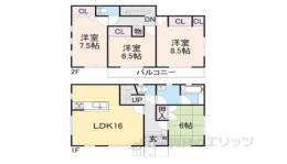 貸家間取り図面