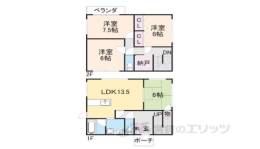 貸家間取り図面