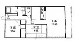 サンルシエル大津間取り図面