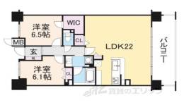 パデシオン京都七条ミッドパーク間取り図面