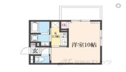 （仮称）D-ROOM京都市左京区大林町間取り図面