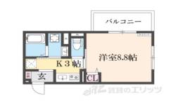 （仮称）D-ROOM京都市左京区大林町間取り図面