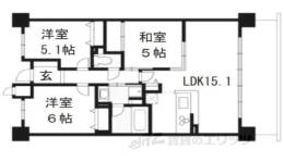パデシオン十条間取り図面