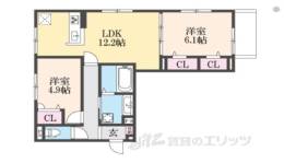 ミル　ソレアード間取り図面