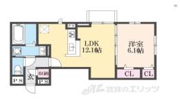 ミル　ソレアード間取り図面
