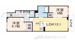 シャーメゾンＣＯＣＯ間取り図面