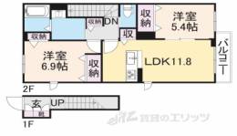 シャーメゾンＣＯＣＯ間取り図面