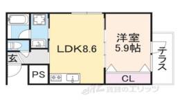 ウイングコート間取り図面