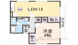 リバーサイド若林間取り図面