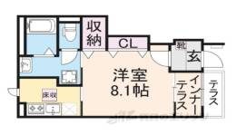 守山市古高町賃貸アパート間取り図面