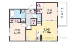 GRAMM奥海印寺WEST間取り図面
