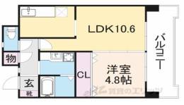 ラディウス武庫之荘間取り図面