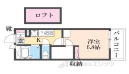 レオパレスたか間取り図面