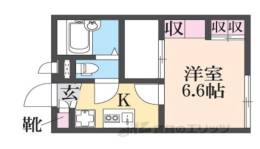 レオパレス杭瀬北新町１間取り図面