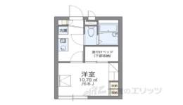 レオパレス杭瀬北新町１間取り図面