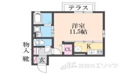 アミティハイツＢ棟間取り図面