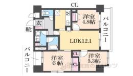 ヴィヴァーチェ桃山間取り図面
