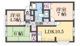 サンビレッジ東神田　Ａ間取り図面