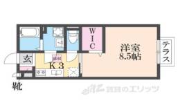 グレイス尼崎　Ｂ棟間取り図面