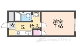 Kマンション日夏間取り図面
