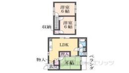 法蓮町三橋メゾネット東間取り図面