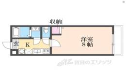 仮）フラッティ烏丸十条間取り図面