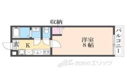 仮）フラッティ烏丸十条間取り図面