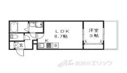 (仮称)ジーメゾン山科クレスティ間取り図面