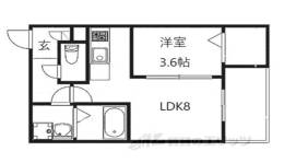 (仮称)ジーメゾン山科クレスティ間取り図面