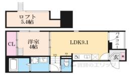 Ｔｕｊｉｇａｈａｎａ淀間取り図面