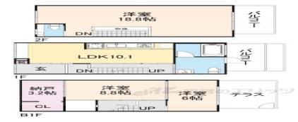貸家間取り図面