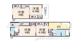 貸家間取り図面