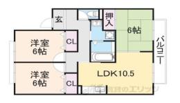 ルミエールＢ棟間取り図面