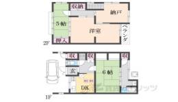 貸家間取り図面