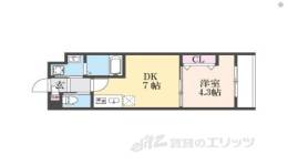 ARCA山科間取り図面